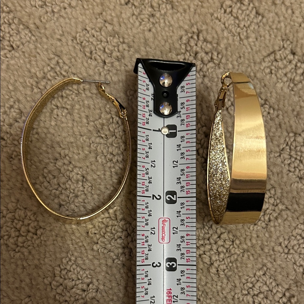 Gold Hoop Earrings